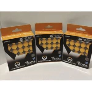 Hasbro Nerf Rival Overwatch Round Refill 30x High Impact Rounds lot of 3